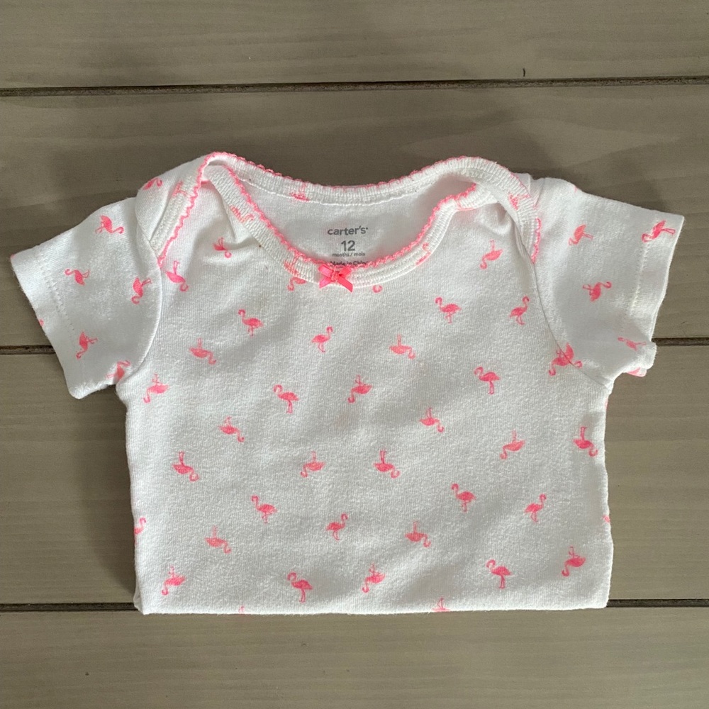 Carter’s - flamingo onesie